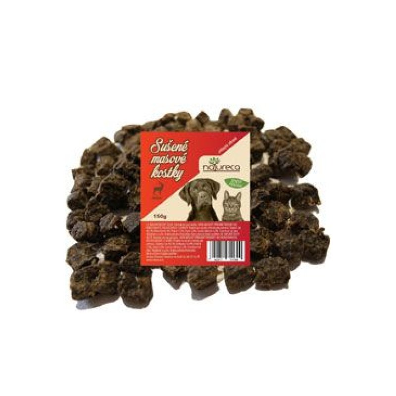 Natureca Masové kostky Jelen 100% maso 150 g