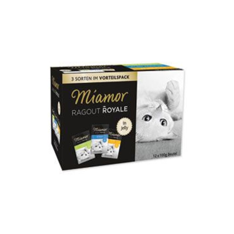 Miamor Cat Ragout kapsa Multi, kuře+tuňák+králík 3 x 4 x 100 g