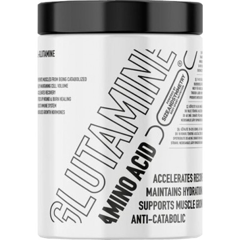 Sizeandsymmetry Glutamine Amino Acid 300 g