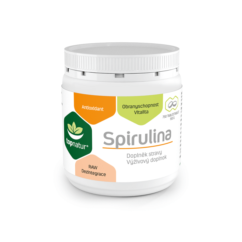 Topnatur Spirulina 750 tbl.