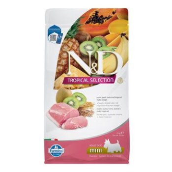 N&D TROPICAL SELECTION DOG Adult Mini Pork 1,5 kg