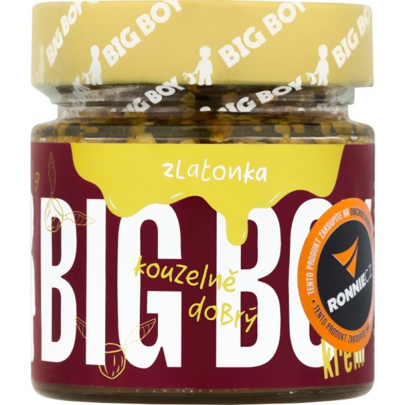 Big Boy Lískooříškový krém Zlatonka 220 g