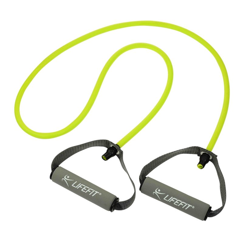 Gumový posilovač LIFEFIT® EXPANDER LONG, světle zelený