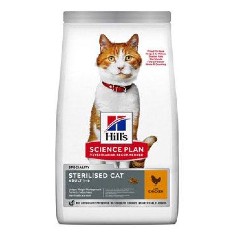 Hill's Fel. SP Adult Sterilised Cat Chicken 1,5 kg