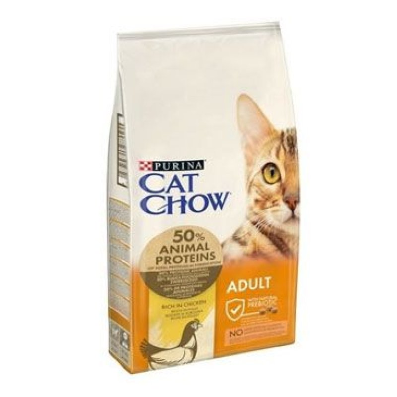 Purina Cat Chow - kuře, krůta 1,5 kg