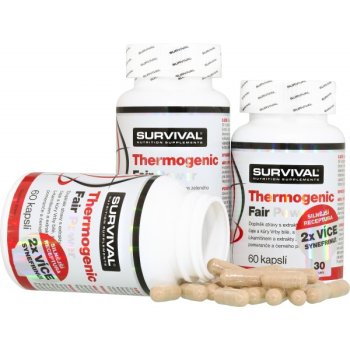 Survival SPALOVAČ Thermogenic Fair Power 60 cps - AKCE 2+1 ZDARMA