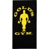 Ručník Gold´s Gym černo-žlutý