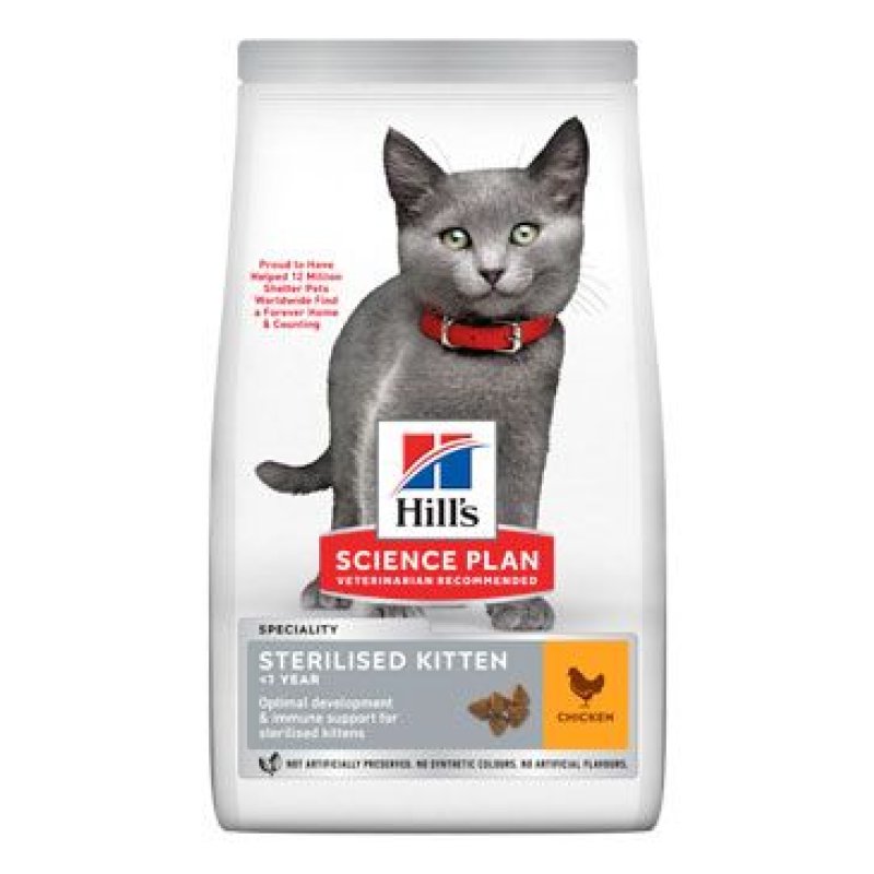 Hill's Fel. SP Kitten Sterilised Cat Chicken 300 g