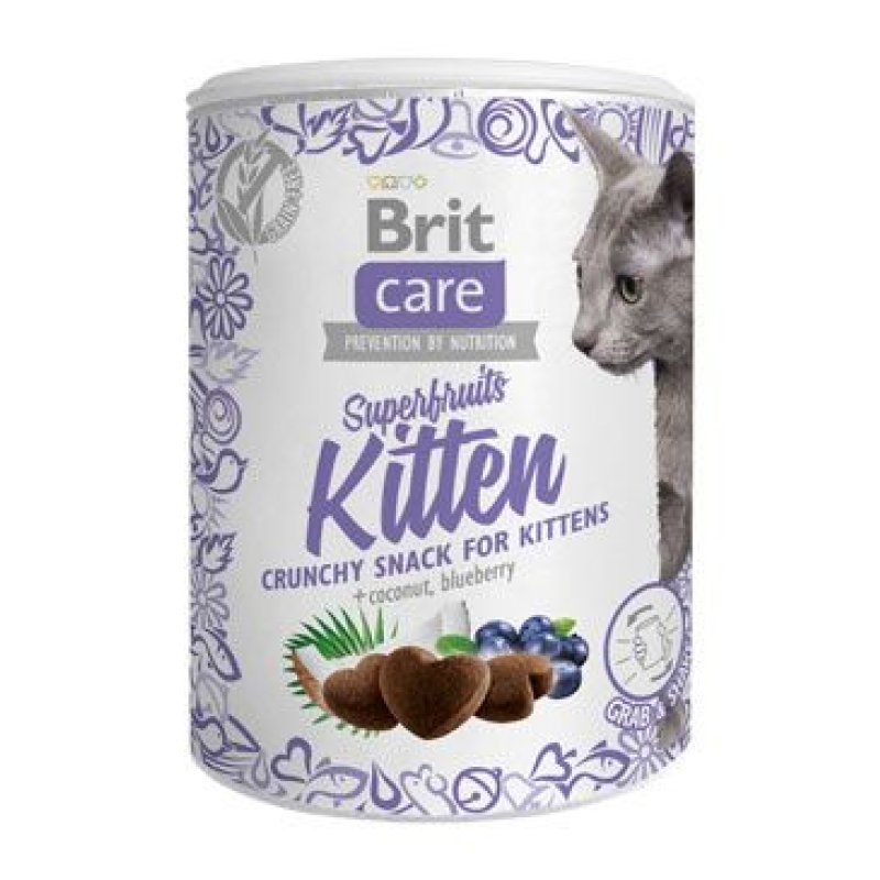 Brit Care Cat Snack Superfruits Kitten 100 g