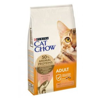 Purina Cat Chow - tuňák, losos 1,5 kg