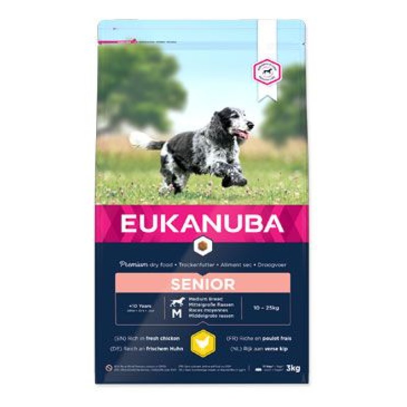 Eukanuba Dog Senior Medium 3 kg