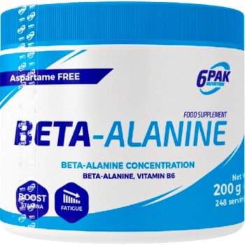 6Pak Nutrition Beta-Alanine 200 g