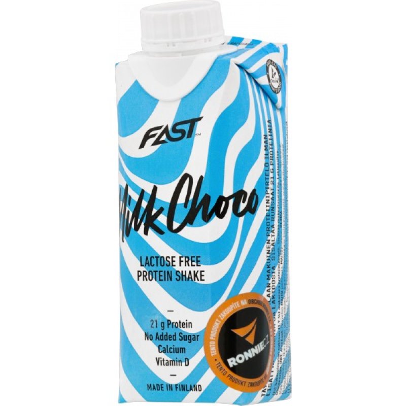 FAST Protein Shake Lactose Free - 250 ml, karamel