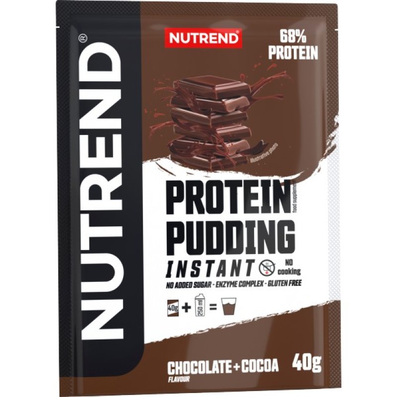 Nutrend Protein Pudding - 40 g, jahoda