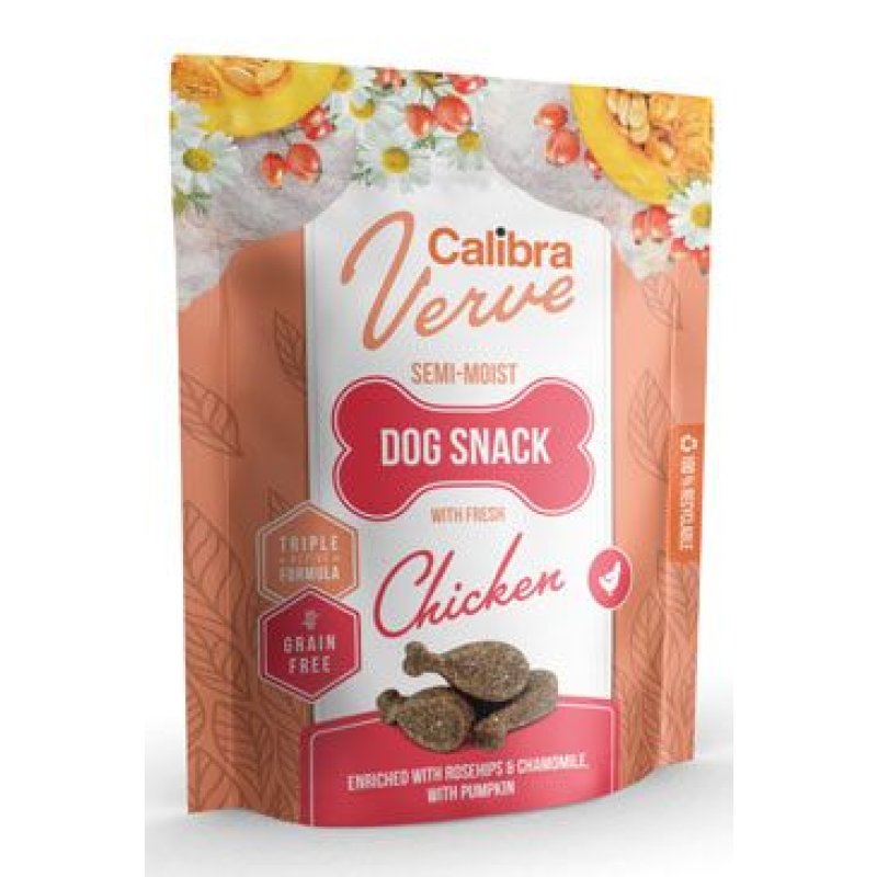 Calibra Dog Verve Semi-Moist Snack Fresh Chicken 150 g