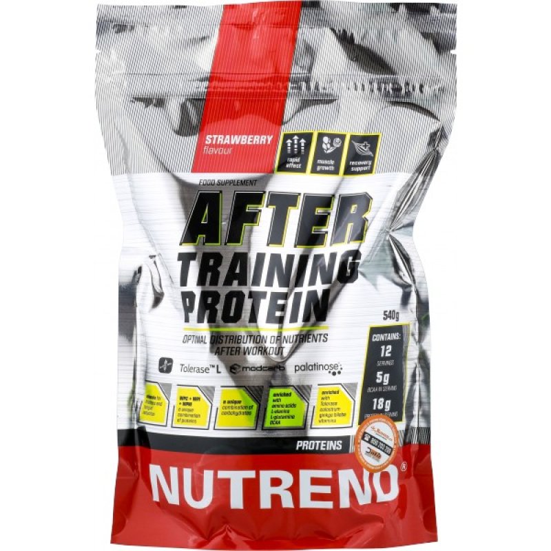 Nutrend After Training Protein - 540 g, jahoda