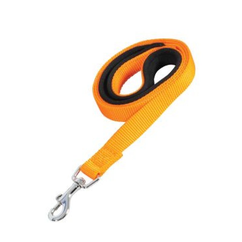 Zolux vodítko pes SOFT NYLON oranžové 20mm/1m