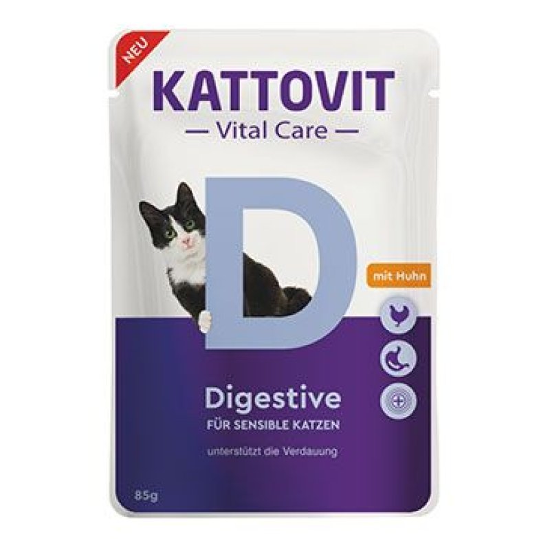 Kattovit Vital Care Digestive kuře 85 g