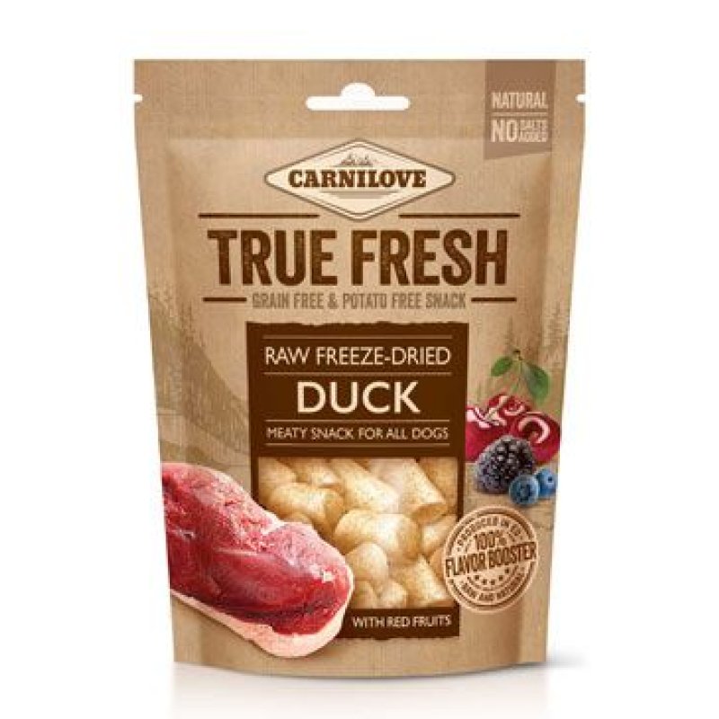 Carnilove Raw freeze-dried Duck with red fruits 40 g