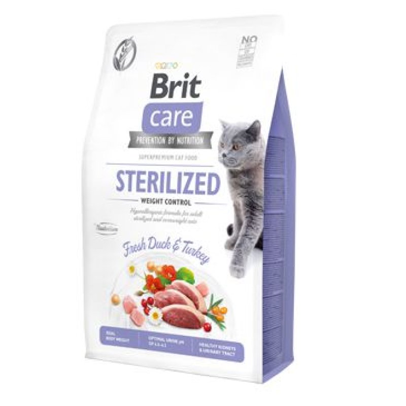 Brit Care Cat GF Sterilized Weight Control 2 kg