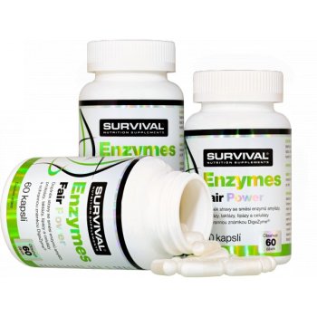 Survival Enzymes Fair Power 60 cps - AKCE 2+1 ZDARMA