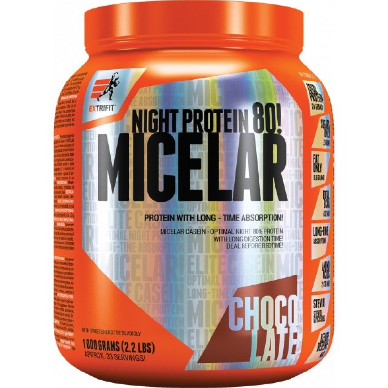 Extrifit Micelar Casein - 1000 g, čokoláda