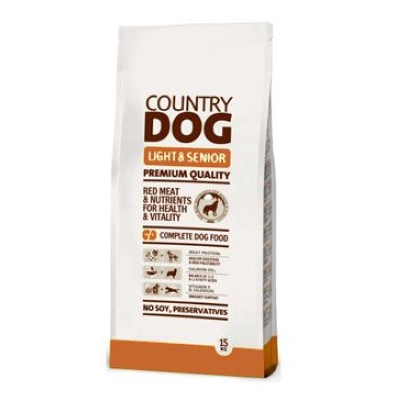 Country Dog Light Senior 15 kg