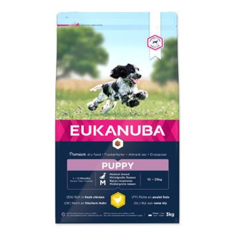 Eukanuba Dog Puppy Medium 3 kg