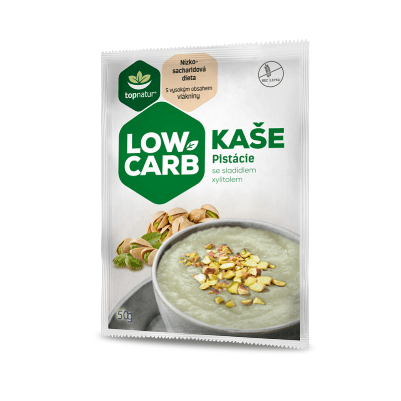 Topnatur LOW CARB kaše Pistácie 50 g