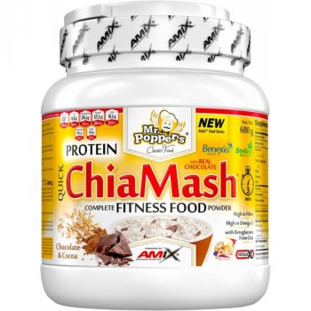 Amix Protein ChiaMash - 600 g, lískový-vlašský ořech