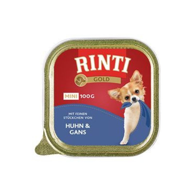 Rinti Dog Gold Mini vanička kuře+husa 100 g