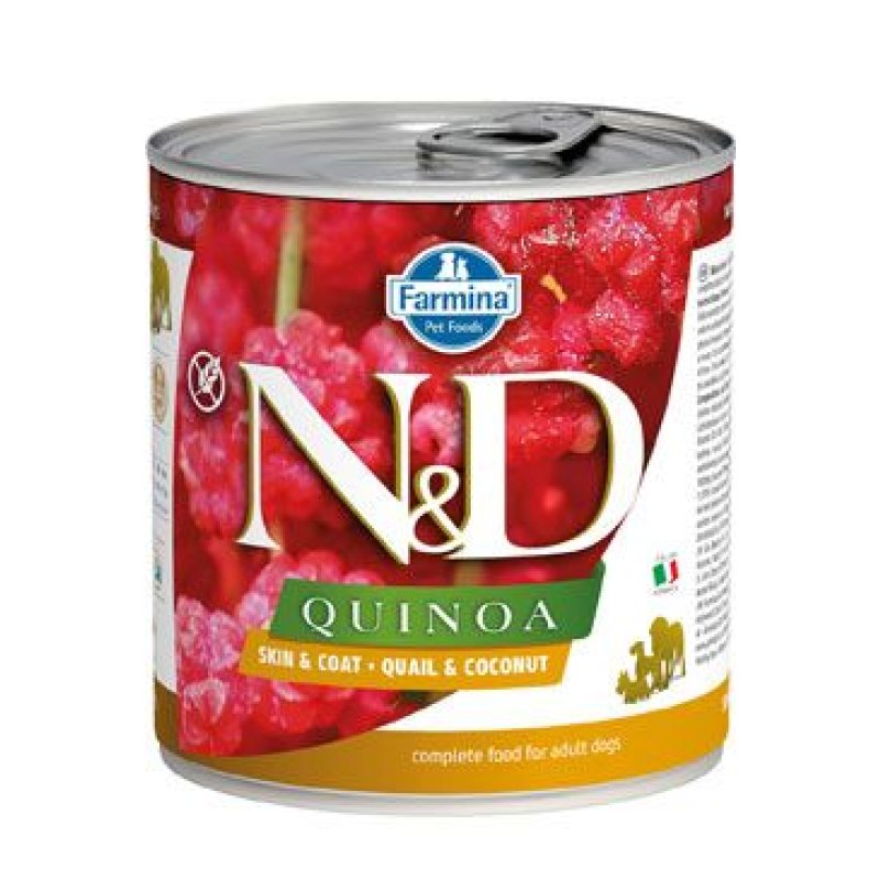 N&D DOG QUINOA Adult Quail & Coconut 285 g