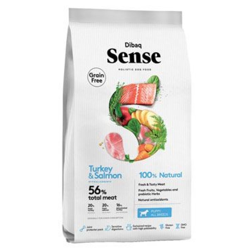 Dibaq Sense Salmon & Turkey Puppy 2 kg