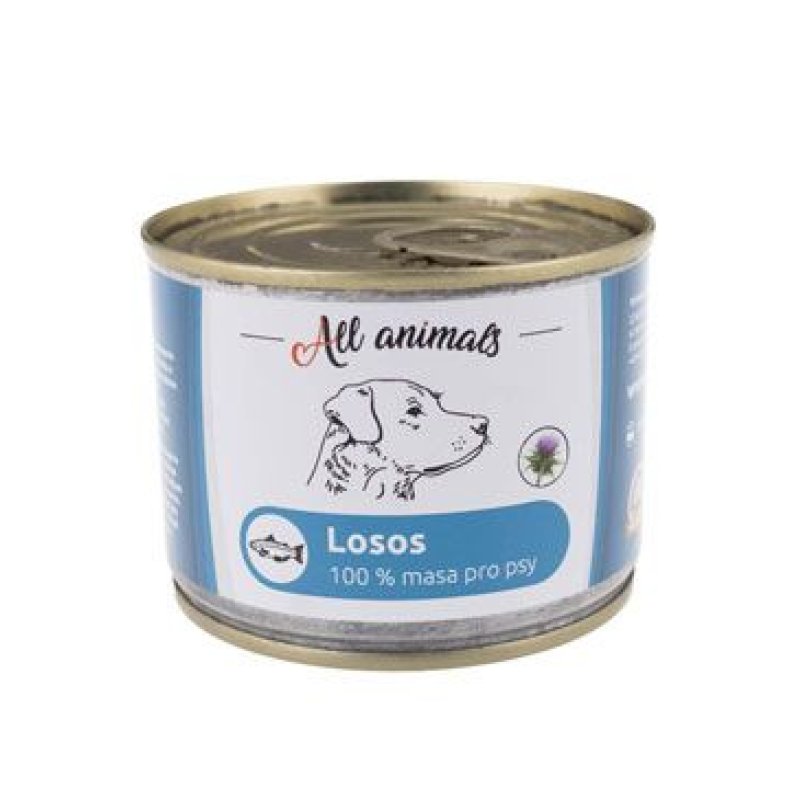 All Animals DOG losos mletý 200 g