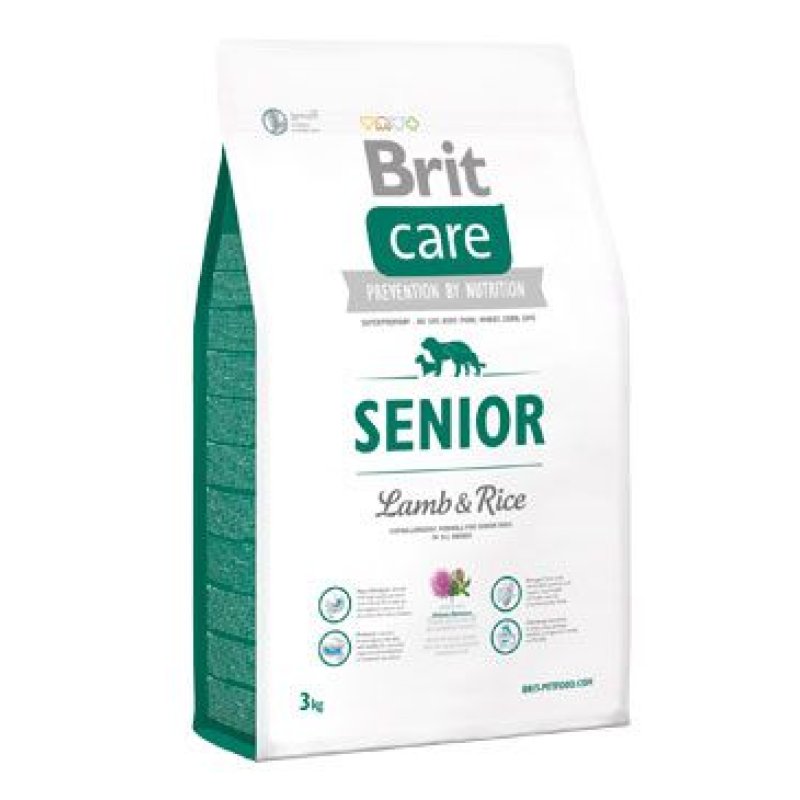 Brit Care Dog Senior Lamb & Rice 3 kg