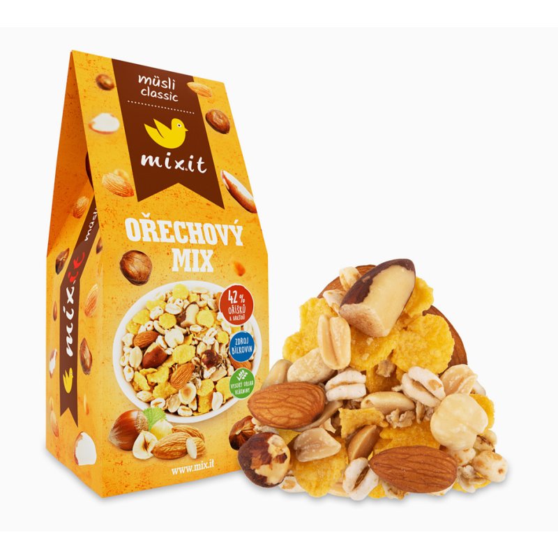 Mixit Müsli classic ořechový mix 320 g