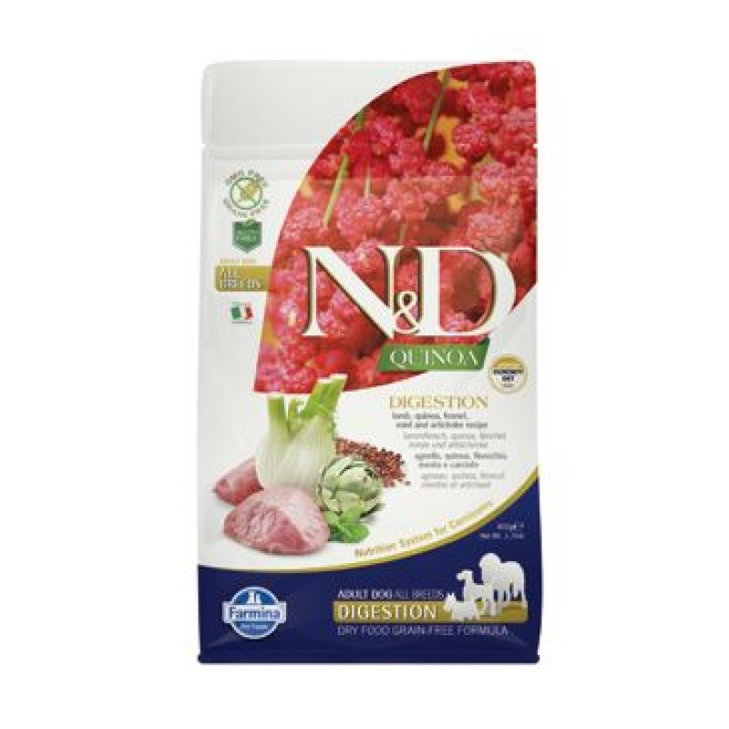 N&D Quinoa DOG Digestion Lamb & Fennel 800 g