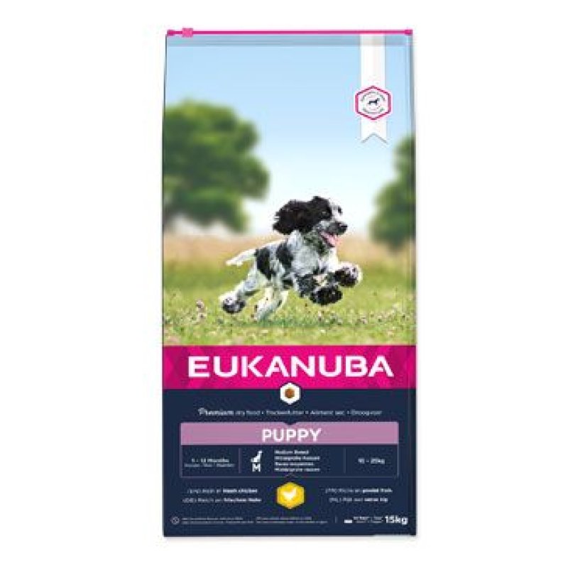 Eukanuba Dog Puppy Medium 15 kg