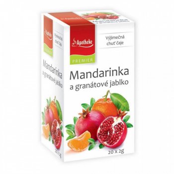 Apotheke Mandarinka a granátové jablko 20 sáčků 40 g