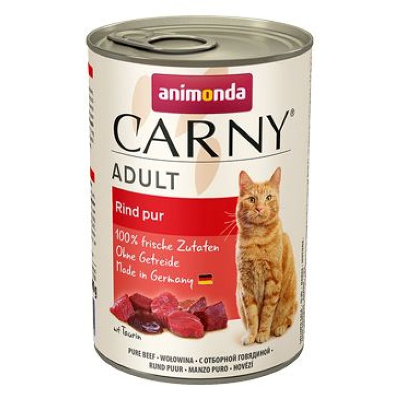 Animonda konz. kočka CARNY Adult hovězí 400 g