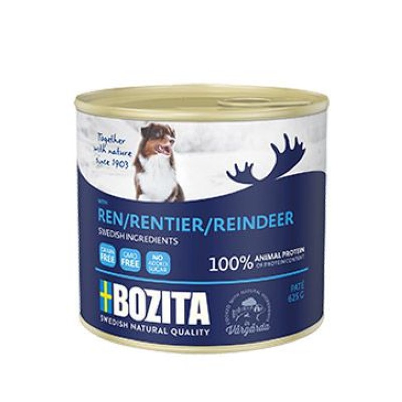 Bozita DOG Paté Reindeer 625 g