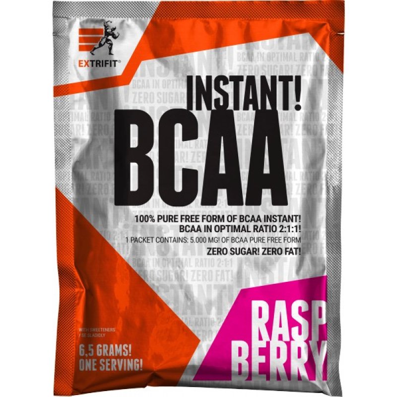 Extrifit BCAA Instant - 6,5 g, jahoda-máta