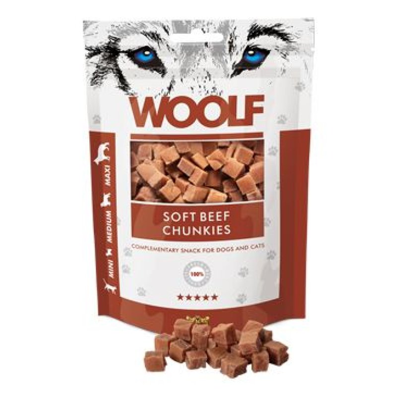 WOOLF Beef Chunkies 100 g