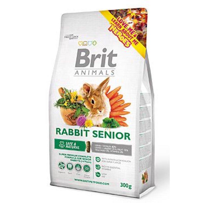 Brit Animals Rabbit Senior Complete 300 g