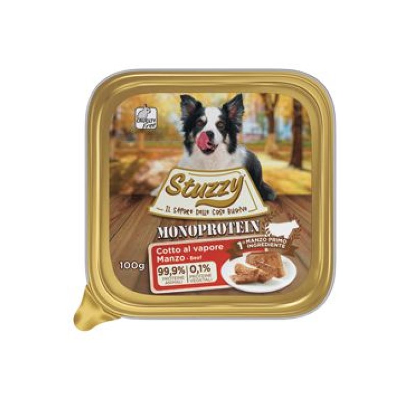 Stuzzy Dog vanička Adult Monoprot. hovězí 100 g