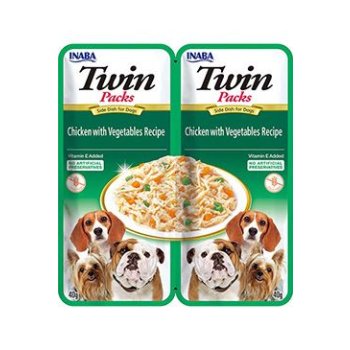 Churu Dog Twin Packs Chick&Veg. in Broth 2 x 40 g