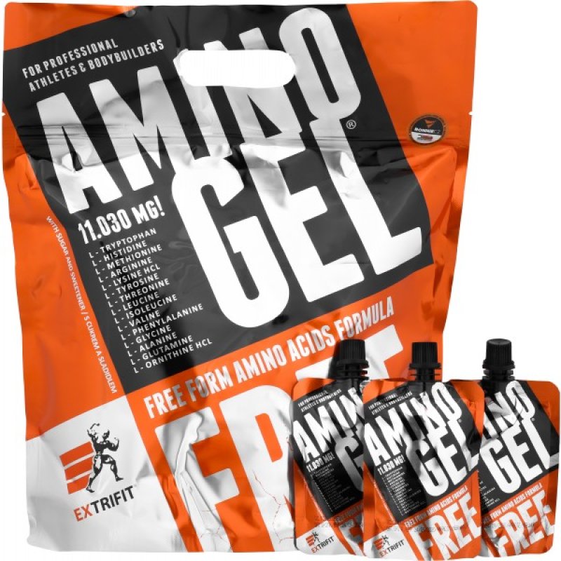 Extrifit Aminogel - 25x 80 g, meruňka