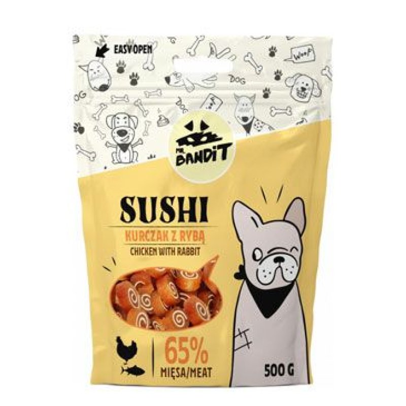 VetExpert Mr.Bandit SUSHI kuře a ryba 500 g