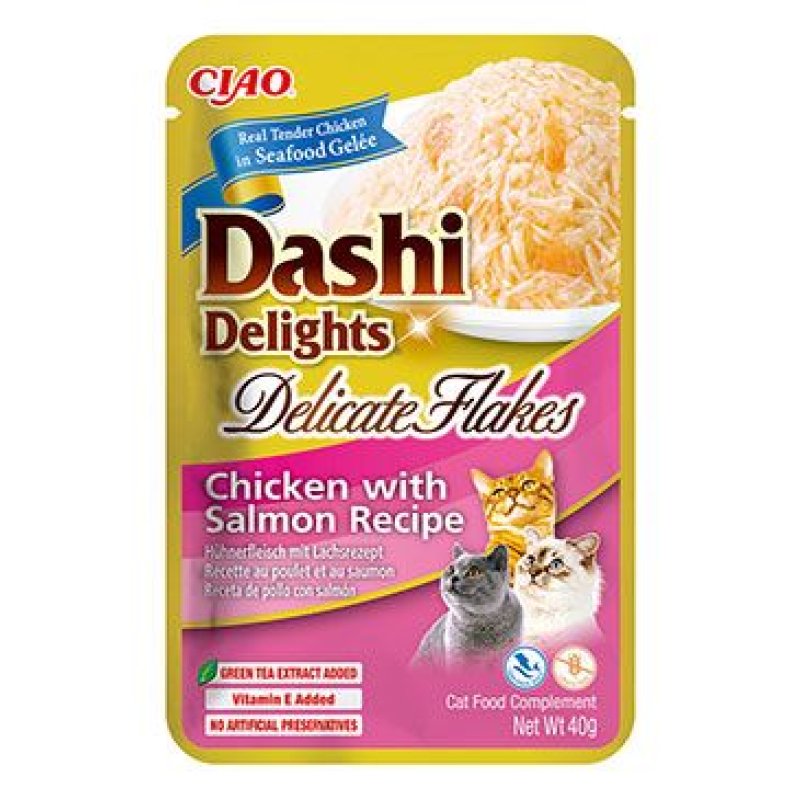 Churu Cat Dashi Delights Deli Flakes Chick&Salmon 40 g