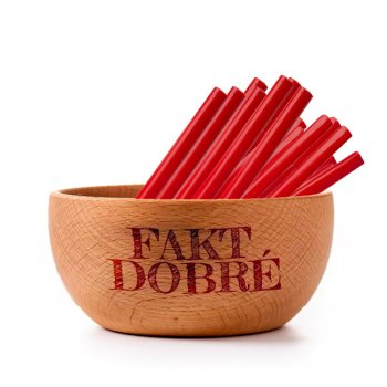 FAKT DOBRÉ Pendreky jahodové 200 g